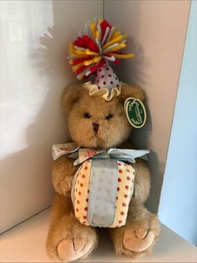 Bearington Collection Beary Happy Birthday Plush Teddy